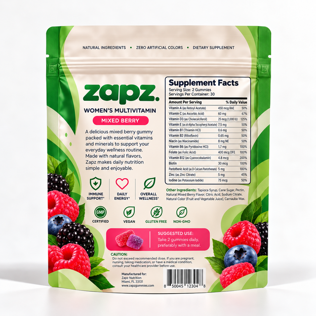 Women's Multivitamin - Mixed Berry