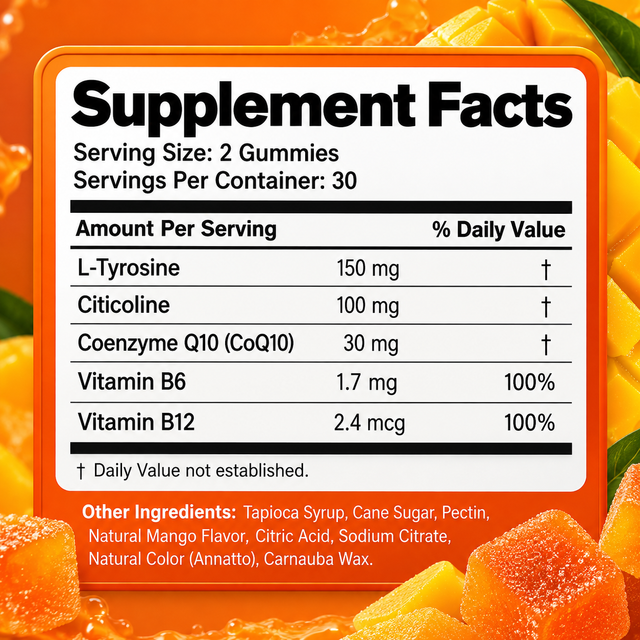 Energy & Focus - Tropical Mango