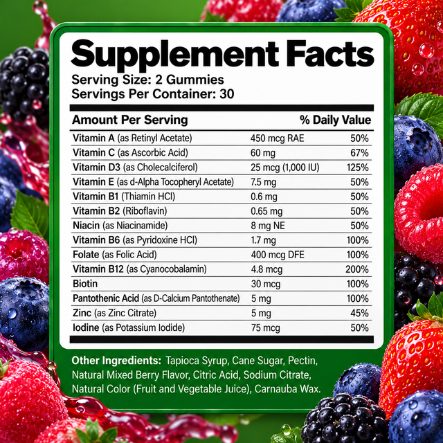 Women's Multivitamin - Mixed Berry